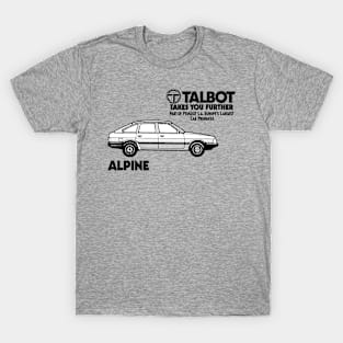 TALBOT ALPINE - advert T-Shirt